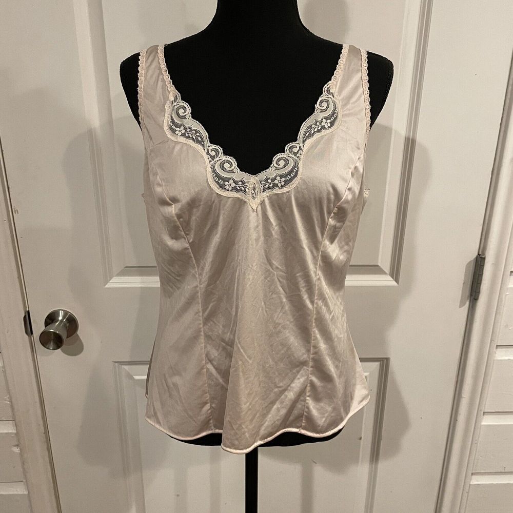 Vintage Samye Lace‎ Camisole Made In USA